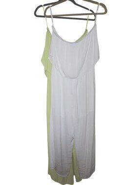 Naked Zebra - White Strapless Jumpsuit